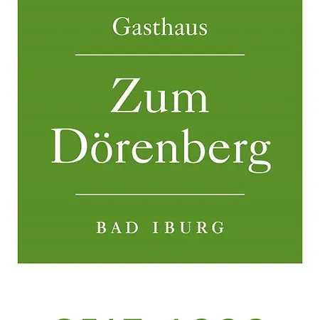 Zum Doerenberg ホテル バート・イブルク